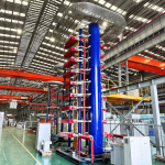 Lightning shock test bench